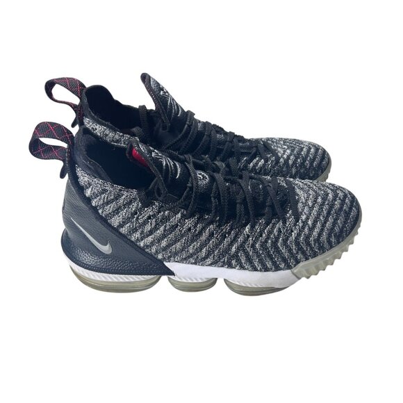 Nike Other - Nike LeBron 16 Sneakers Size 11.5 Black/White Basketball Shoes AO2588-006